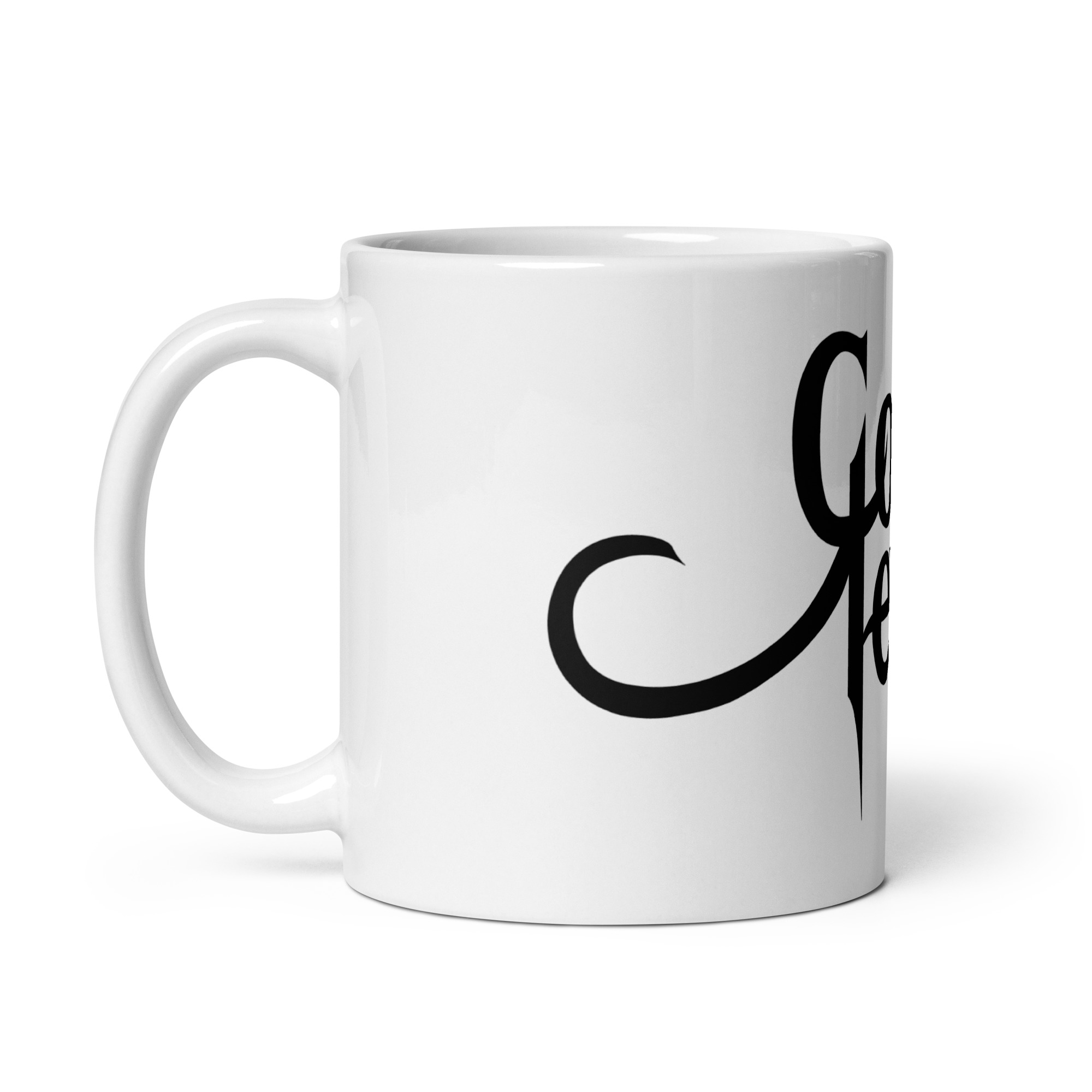 CWR White glossy mug