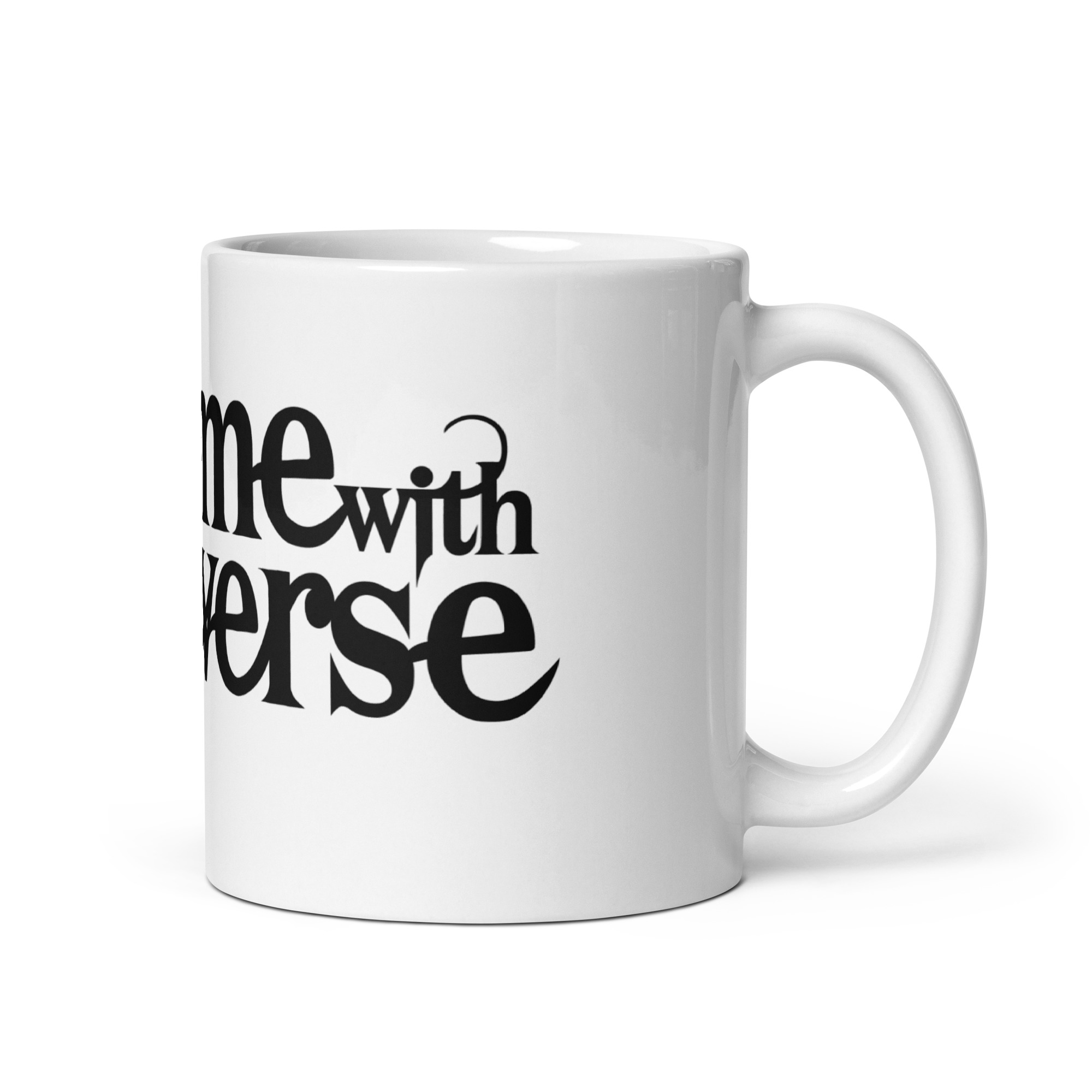 CWR White glossy mug