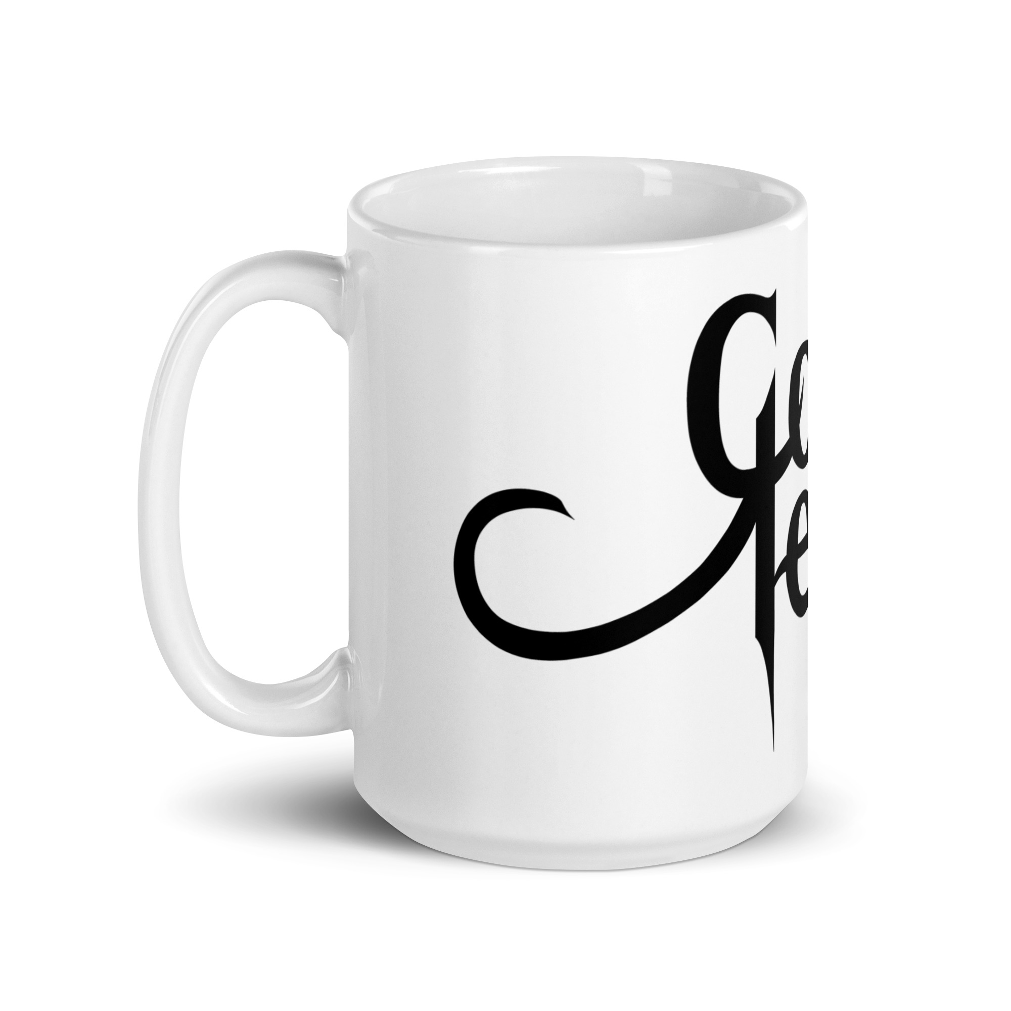 CWR White glossy mug