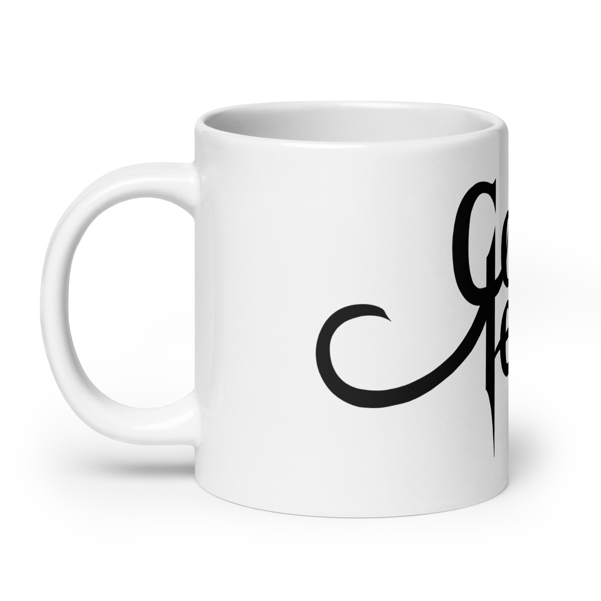 CWR White glossy mug