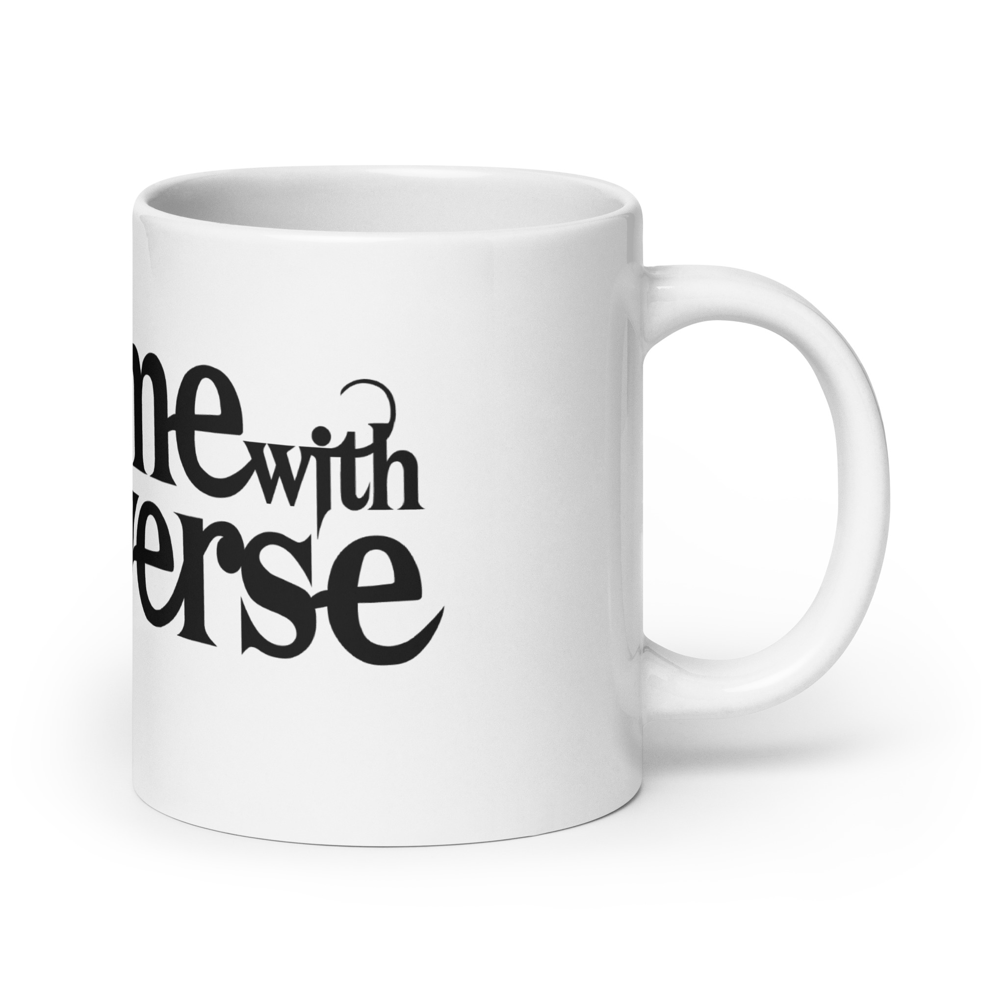 CWR White glossy mug